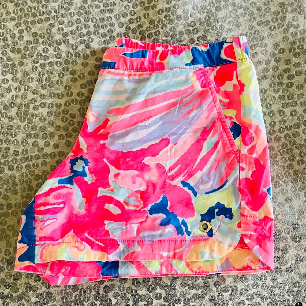 Lilly Pulitzer 5-Inch Ocean View Shorts Size M!
